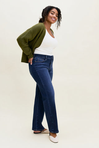 Kimberly Multi Inseam Straight Fit Jeans (Short)