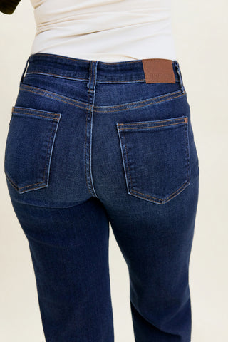 Kimberly Multi Inseam Straight Fit Jeans (Short)