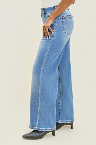 Angelina Tailored Column Trouser (Short inseam)