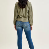 Farrah Mid-Rise Relaxed Fit Distressed Jeans