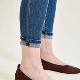 Farrah Mid-Rise Relaxed Fit Distressed Jeans