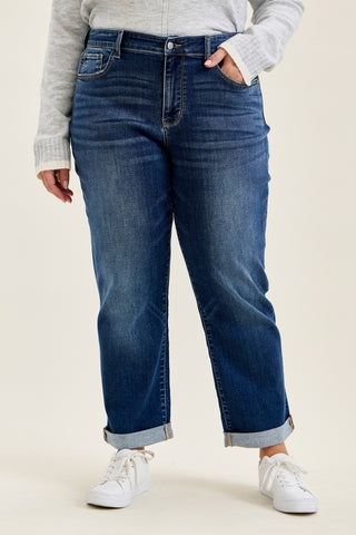 Billie True Indigo Straight Leg Jeans - PLUS