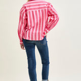 Aubree Mid Rise Distressed Boyfriend with Cuffed Hem