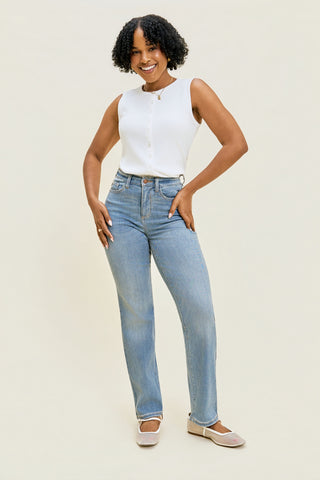 Kimberly Straight Fit (Medium Wash)