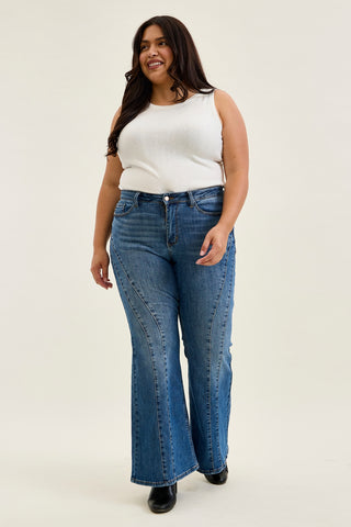 Jaqueline New Flare With Angular Seam - PLUS
