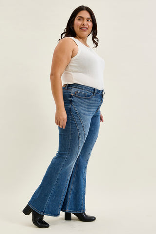 Jaqueline New Flare With Angular Seam - PLUS