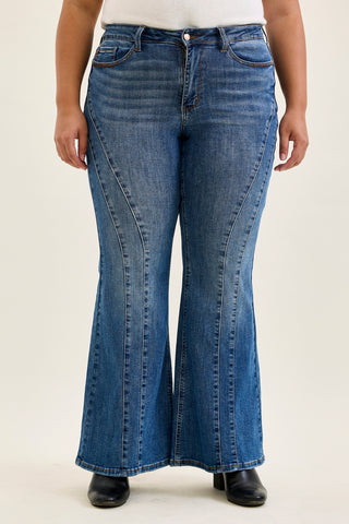 Jaqueline New Flare With Angular Seam - PLUS