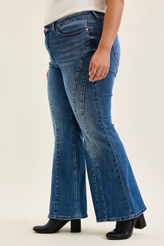 Jaqueline New Flare With Angular Seam - PLUS