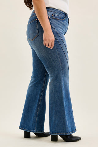 Jaqueline New Flare With Angular Seam - PLUS