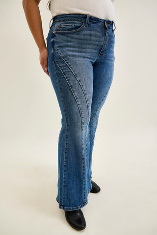 Jaqueline New Flare With Angular Seam - PLUS