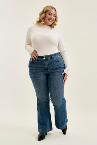 Penny Flare with Tummy Control (Petite) - PLUS