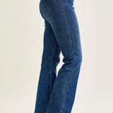 Kathy Mid Rise Bootcut Trousers with TC & Welt Pockets