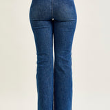Kathy Mid Rise Bootcut Trousers with TC & Welt Pockets