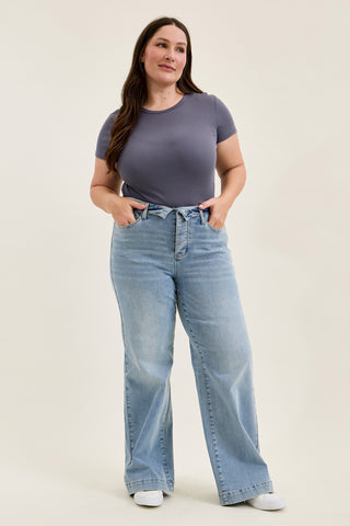 Lux Retro Wide With Fold-Over Waistband - PLUS