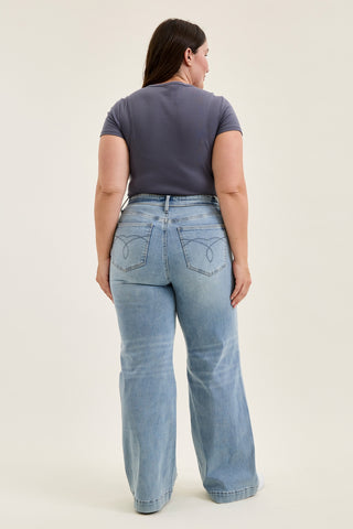 Lux Retro Wide With Fold-Over Waistband - PLUS