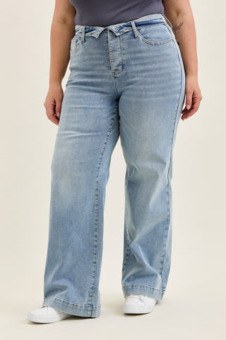 Lux Retro Wide With Fold-Over Waistband - PLUS
