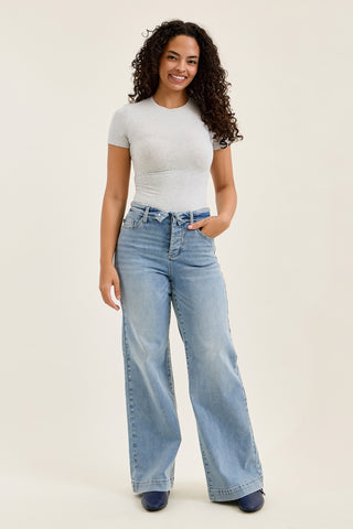 Lux Retro Wide With Fold-Over Waistband