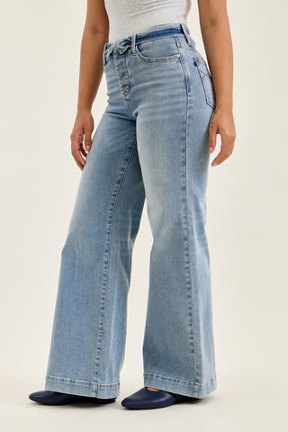 Lux Retro Wide With Fold-Over Waistband