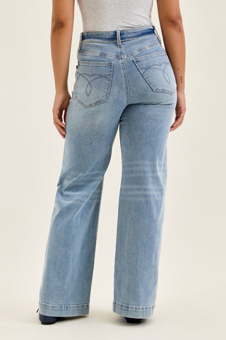 Lux Retro Wide With Fold-Over Waistband