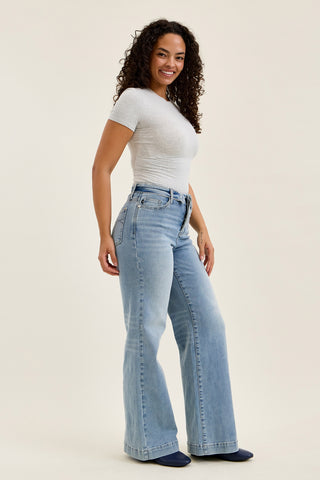 Lux Retro Wide With Fold-Over Waistband