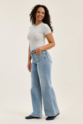 Lux Retro Wide With Fold-Over Waistband