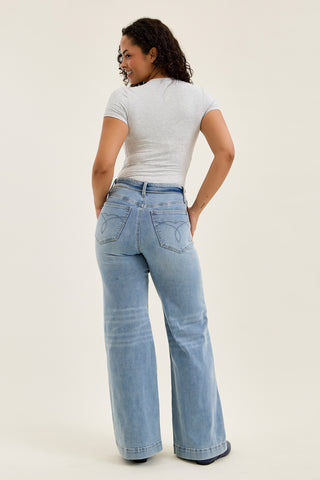 Lux Retro Wide With Fold-Over Waistband