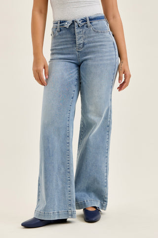 Lux Retro Wide With Fold-Over Waistband