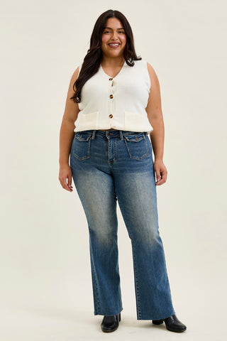 Charlotte Flare With Front Flap Pockets - PLUS