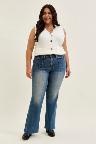 Charlotte Flare With Front Flap Pockets - PLUS
