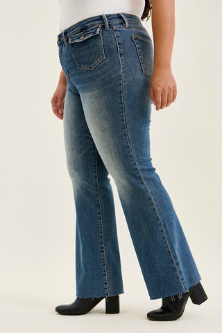 Charlotte Flare With Front Flap Pockets - PLUS