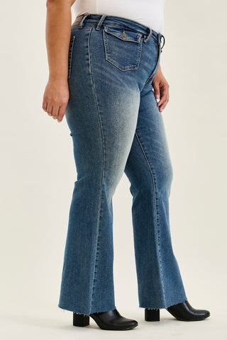 Charlotte Flare With Front Flap Pockets - PLUS