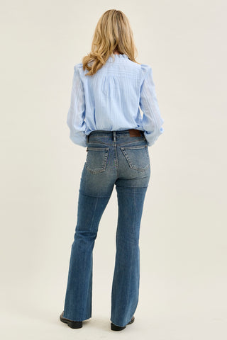 Charlotte Flare With Front Flap Pockets