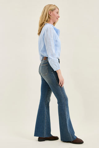 Charlotte Flare With Front Flap Pockets