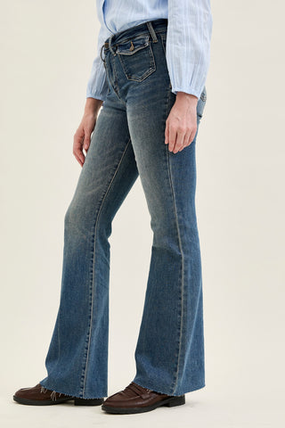 Charlotte Flare With Front Flap Pockets
