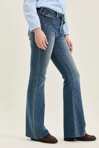 Charlotte Flare With Front Flap Pockets