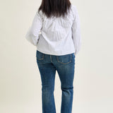 Caroline Mid Rise Vintage Wash Rugged Bootcut - PLUS