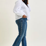 Caroline Mid Rise Vintage Wash Rugged Bootcut - PLUS