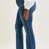 Caroline Mid Rise Vintage Wash Rugged Bootcut - PLUS