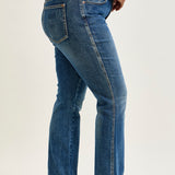 Caroline Mid Rise Vintage Wash Rugged Bootcut - PLUS