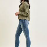 Chase High Rise Raw Hem Relaxed Fit