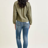 Chase High Rise Raw Hem Relaxed Fit