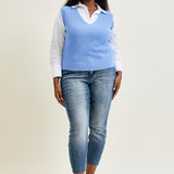 Chase High Rise Raw Hem Relaxed Fit - PLUS