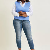 Chase High Rise Raw Hem Relaxed Fit - PLUS