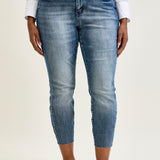 Chase High Rise Raw Hem Relaxed Fit - PLUS