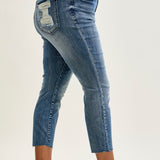 Chase High Rise Raw Hem Relaxed Fit - PLUS