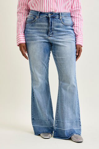 Giselle Tummy Control Release Hem Flare - PLUS