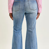 Giselle Tummy Control Release Hem Flare - PLUS