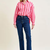 Daisy High Rise Tummy Control Classic Straight Jeans