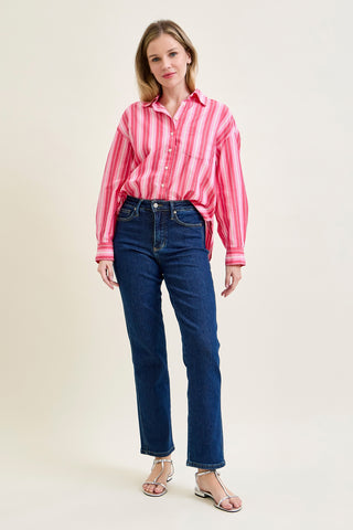 Daisy High Rise Tummy Control Classic Straight Jeans