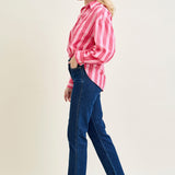 Daisy High Rise Tummy Control Classic Straight Jeans